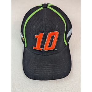 Danica‎ Patrick Hat Black Chase Authentics #10 Go Daddy Nascar FItted Cap OS